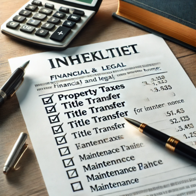 Inheriting a home - Achieve Realty Inheriting a home